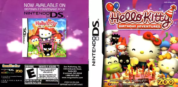 manual for Hello Kitty - Birthday Adventures